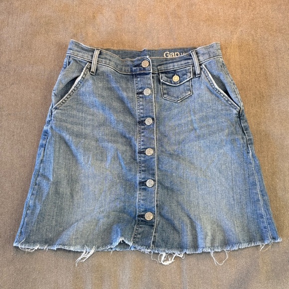 GAP Dresses & Skirts - Gap 1969 Denim High Waisted Mini Skirt